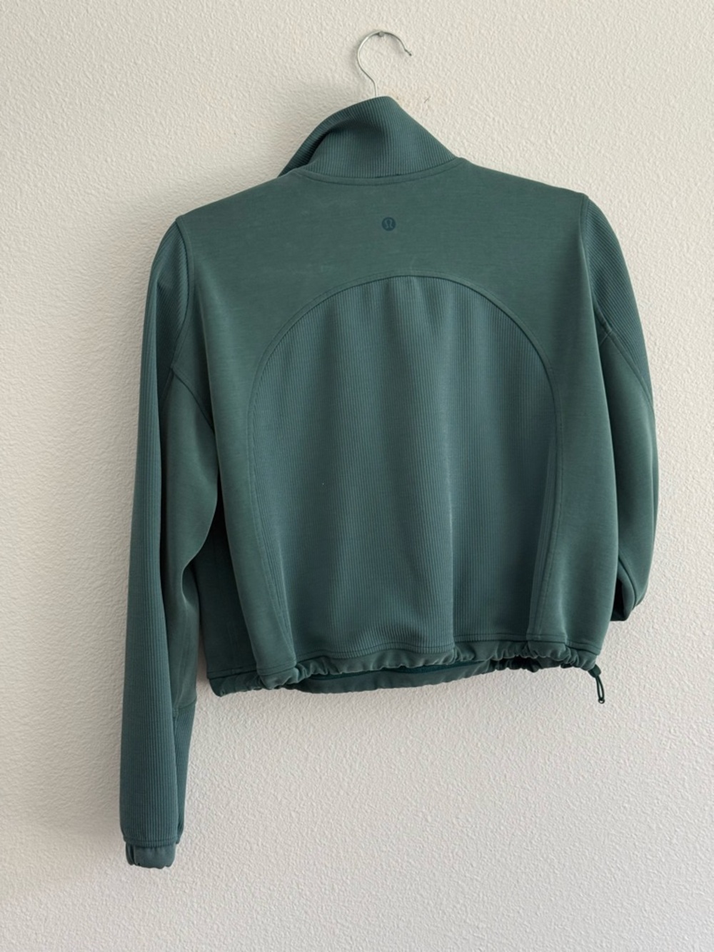 Lululemon Forest Green Softstreme   Ribbed Jacket S